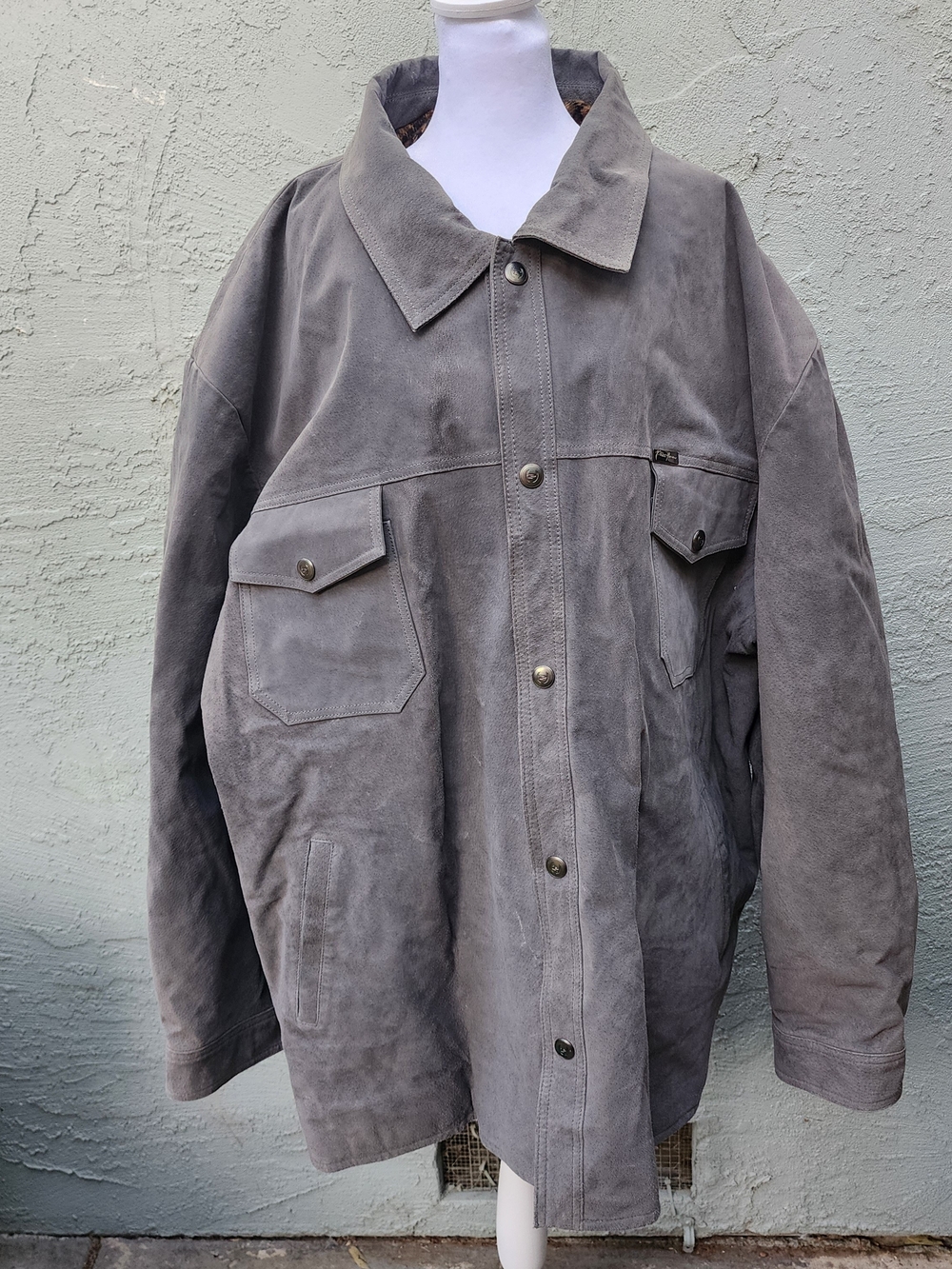 VTG Phat Farm Plaid Hooded Jacket 6XL Big Men Classic American Flava Coat